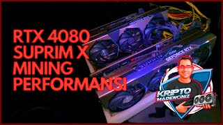 4080 Suprim X Kutu Açılımı ve Mining Performansı | Ekran Kartı Madenciliği