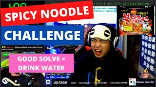 Spicy Noodle Challenge (BLD edition) | Twitch Highlight