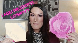 I MIEI PRODOTTI COSMYFY! TUTORIAL COMPLETO CON ROSES FACE PALETTE E GLITTER'S EVE! #COSMYFY #MAKEUP