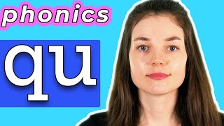 Adult Phonics: qu sound/words - digraph