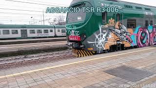 Molto Traffico Alla Stazione Di Treviglio BG