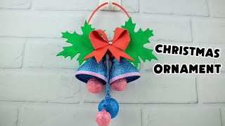 How to make a Christmas bell with a soda bottle🔔 Christmas Bell 🎄Easy decoration for little money