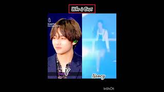 who is Best v and nancy ✨#subscribe#btsarmy #nancy #bts