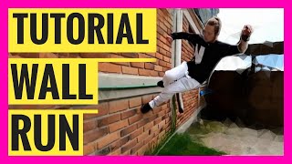 Cómo CORRER EN LA PARED | WALL RUN horizontal | Tuotorial de Parkour y Freerunning