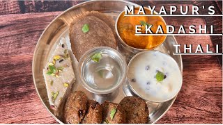 Ekadashi Special Recipes |Navratri special vrat ka khana | Vrat ki Thali |  Gulab Hari Satvik Rasoi