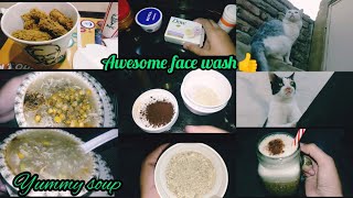 My secret Face wash remedy must try❤️ak bohat e zbrdst soup spot invent kia🤩 Vlog#52