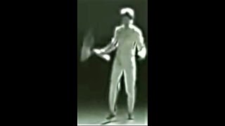 BRUCE LEE - Hitting Fire Sticks with NunChunks #shorts