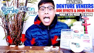 Instant Smile & Snap On Smile Veneers SIDE EFFECTS