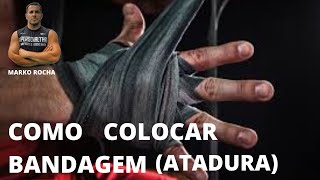 Como colocar Atadura Corretamente