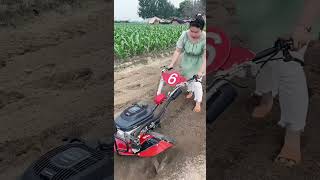 Part 725 Trenching soil cultivation, one machine with multiple uses Orchard greenhouse management.👍