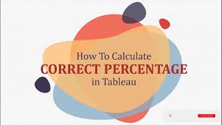 How To Calculate Correct Percentage In Tableau using fixed LOD