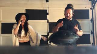 Vocal Handpan Improv, Larisa Gosla & Benny Bettane