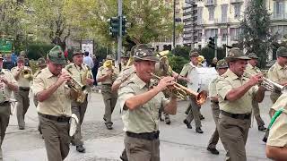 IMG 0465 - Alpini in piazza Genova Alessandria. In occasione dell'Inaugurazione del Monumento Alpini