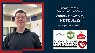 Student of the Week: Pete Neis