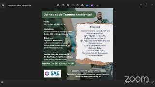 JORNADAS DE TRAUMA AMBIENTAL