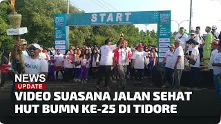 WARGA TIDORE TUMPAH RUAH MERIAHKAN HUT BUMN DI PANTAI TUGULUFA