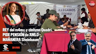 REY del m4mε y cinismo #Quadri PIDE PENSIÓN de #AMLO #MAÑANERA #Sheinbaum 22/11/2024