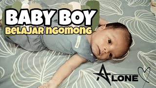 Bayi Cowok Usia 1 Bulan - Mulai Belajar Ngomong⁉️