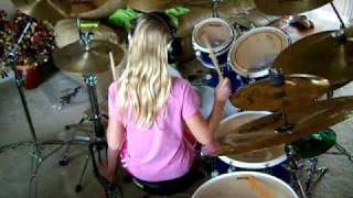 11 y.o. drummer girl