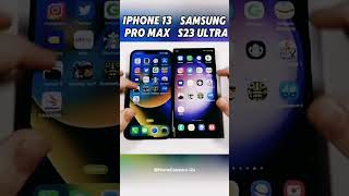 iPhone 13 Pro Max VS Samsung Galaxy S23 Ultra speed test |#iphone#samsung video @Unbox_Universe_1