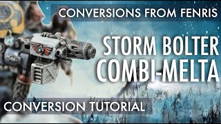 Storm Bolter Combi-Meltas Conversion Tutorial | Space Wolves Marines Frostpaws Warhammer 40K