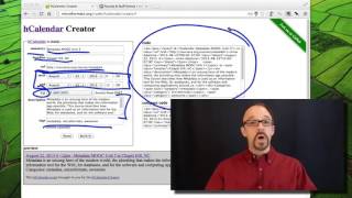 Metadata MOOC 5-5: hCalendar