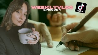 WEEKLYVLOG EP.4 : buzz tiktok, nouveau contrat, sport et travail