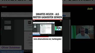 Smartes heizen - Als Mieter Gaskosten senken