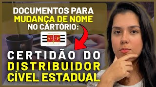 Como tirar sua Certidão do Distribuidor Cível Estadual