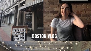 Travel vlog : BOSTON