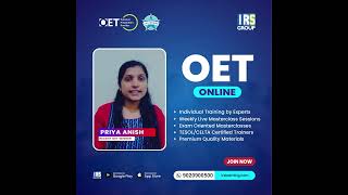 For the finest OET Online/Offline Preparation, contact IRS Group.