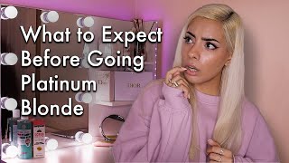 Things I Wish I Knew Before Going Platinum Blonde... 👀