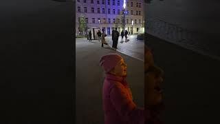 Halloween night in Poznań💀👻#poznań#centrum#halloween#night#stary#rynek#ghost#horrorstories#skeleton#