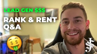 Rank and Rent Q & A!!! Let's get PAID