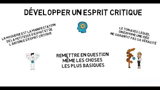 Développer un esprit critique