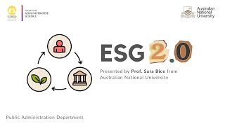 Public Lecture of ESG 2.0 by Prof. Sara Bice