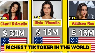 Top Richest TikToker in the World | Rich TikToker all time | #tiktokers