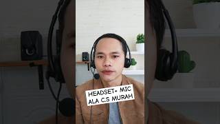 Rekomendasi headset plus mic murah #headsetmurah #headsetreview