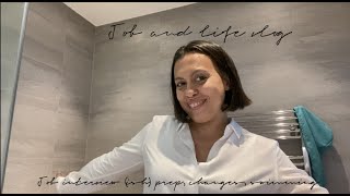 Job interview prep, decisions, nerves, relaxation, swimming, London Aquatic centre, weekly vlog