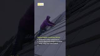 Apaa saja yaa.. kekurangan dan kelebihan dari genteng beton ??