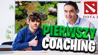 PIERWSZY COACHING W DOTA 2 😲  - RYBSONKICK