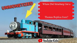 (Unmonetized Kids Version) Where Did Strasburg Get a Thomas Replica From?