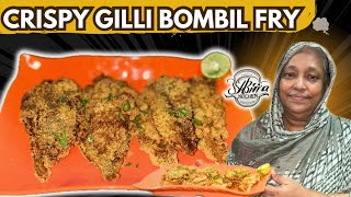 CRISPY GILLI BOMBIL FRY RECIPE | CRISPY STARTER | RAVA GILLI BOMBIL FRY RECIPE😋