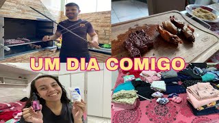 VLOG: FIZEMOS CHURRASCO, MUITAS ROUPAS PARA DOBRAR E MEUS CUIDADOS COM O ROSTO 😍| Gabi de Paula