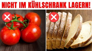 Aufgepasst! 8 Lebensmittel die nicht in den Kühlschrank gehören | Finde heraus warum!