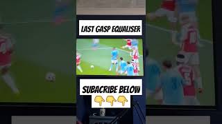 Arsenal strike late #footballshorts #shorts #arsenal