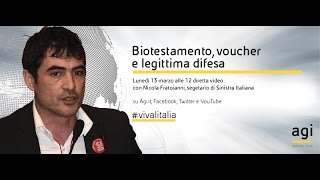 #vivalitalia con Nicola Fratoianni