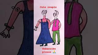 fighting in husband and wife #caring and butiful couple/ baby girl fight ♥️#shortvideo /short #art 🥰