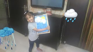 Rainy Day Craft | DIY Paper Crafts for Kids | Princess Ilisha