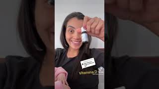 Respondendo pergunta: Qual vitamina a Laura está tomando ? 💊